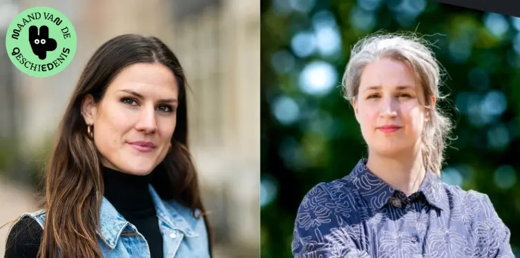 Portrait of Britt Myren and portrait of Marjolein de Boer