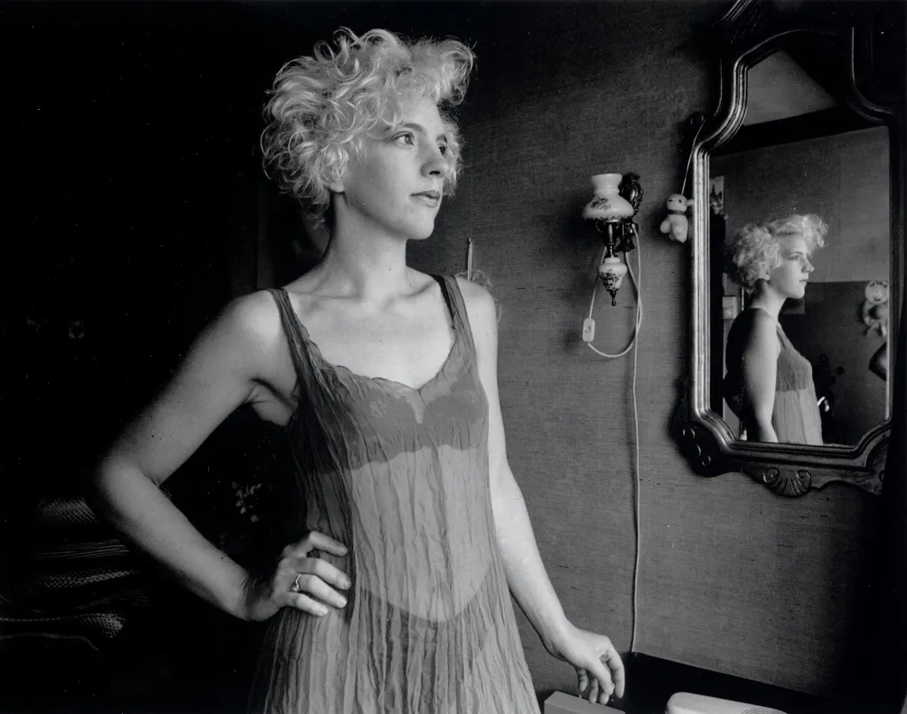 Amerikaanse sekswerker op de Singel in Amsterdam